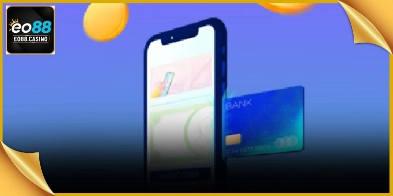 Màn hình hiển thị các ô điền thông tin nạp tiền EO88 vào tài khoản game